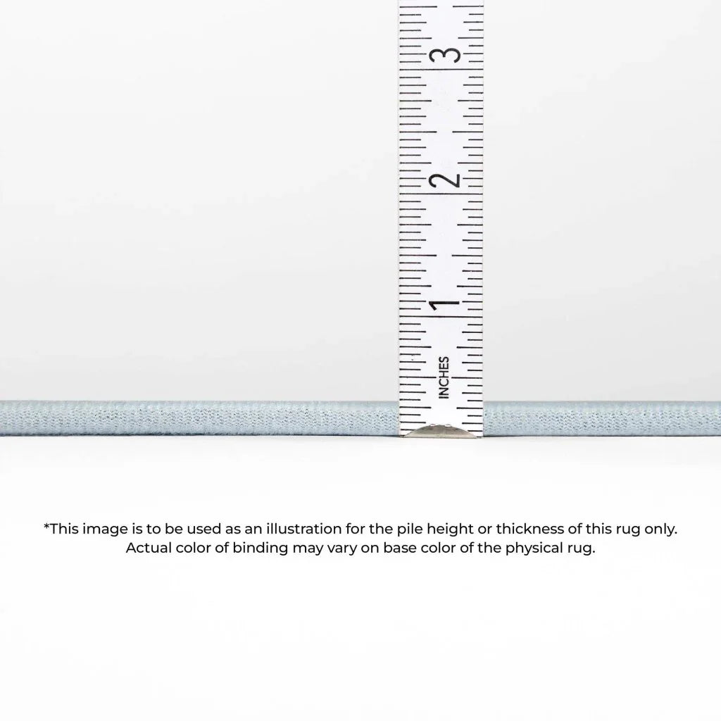 LOOMLAN Rugs Daeira Gray Washable Indoor-Outdoor Rug