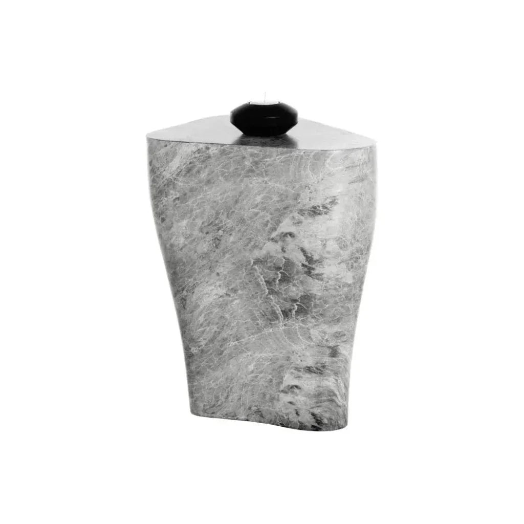 SUNPAN Dali Concrete Outdoor Geometric End Table