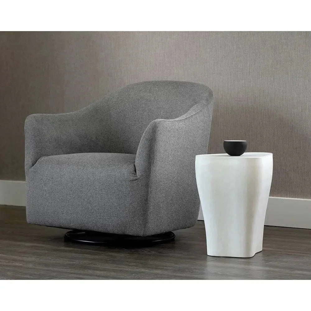 SUNPAN Dali Concrete Outdoor Geometric End Table