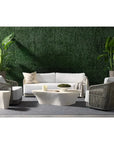 SUNPAN Dali Concrete Outdoor Geometric End Table