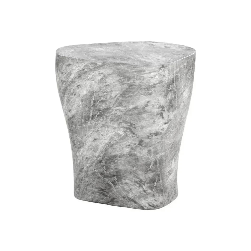 SUNPAN Dali Concrete Outdoor Geometric End Table