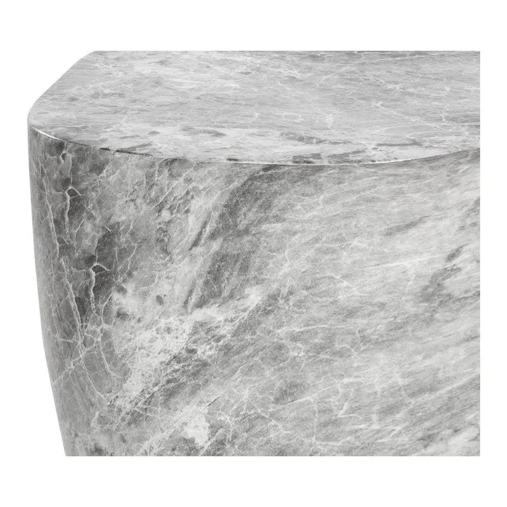 SUNPAN Dali Concrete Outdoor Geometric End Table
