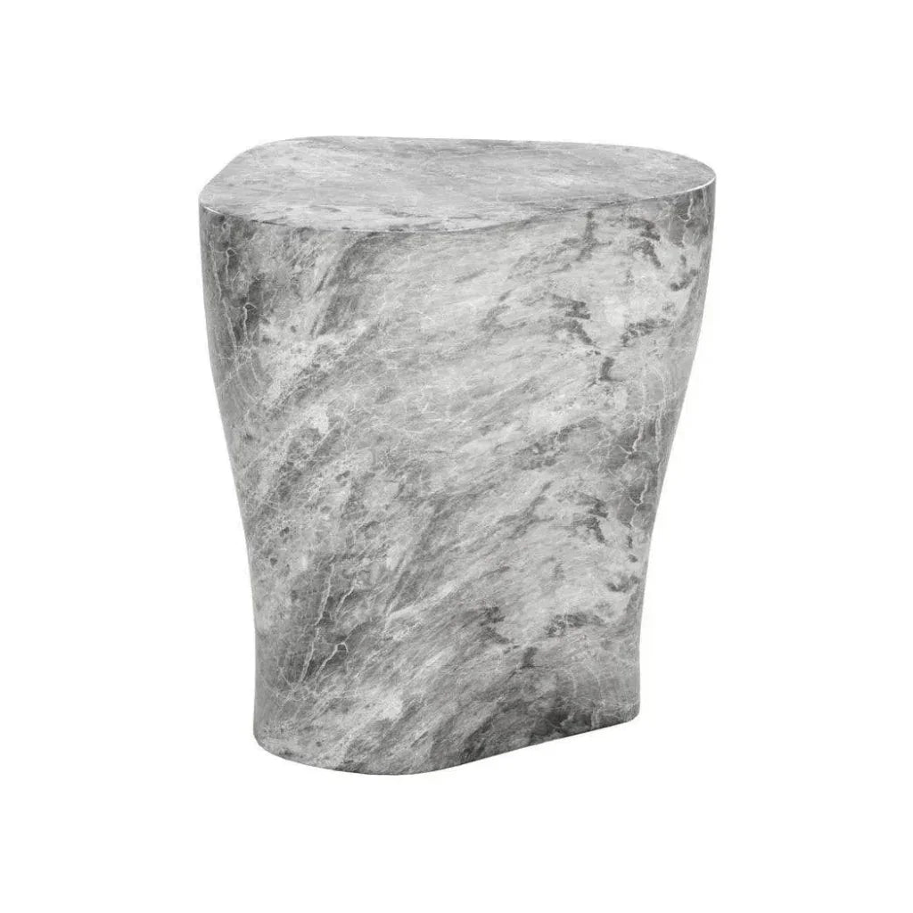 SUNPAN Dali Concrete Outdoor Geometric End Table