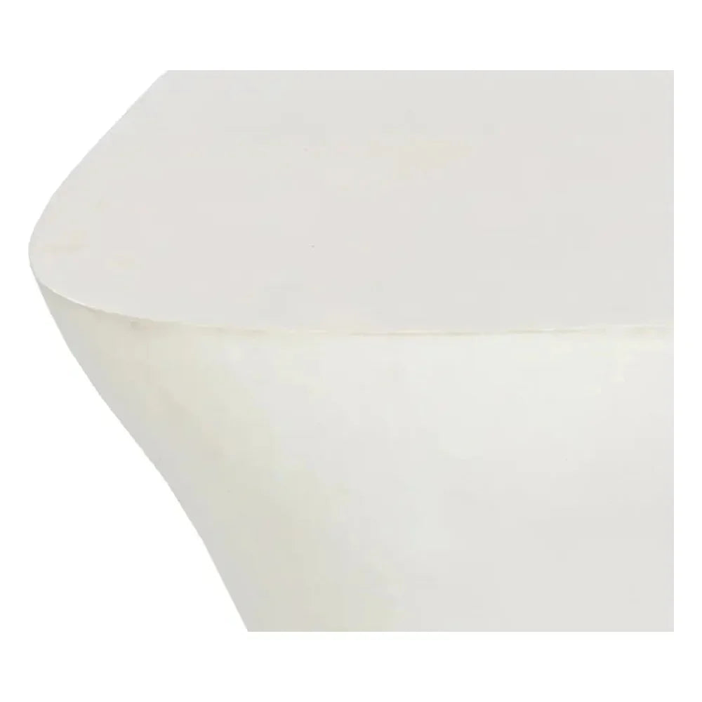 SUNPAN Dali White Outdoor Geometric Coffee Table