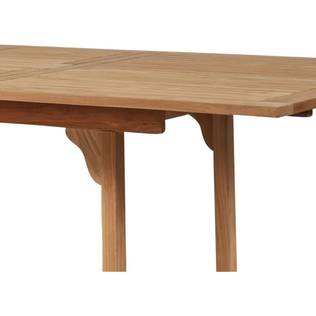 HiTeak Dalton Rectangular Extandable Outdoor Dining Table