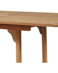 HiTeak Dalton Rectangular Extandable Outdoor Dining Table