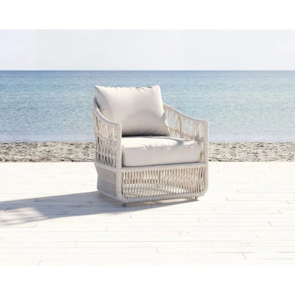 Sunset West Dana Rope Outdoor Club Chair