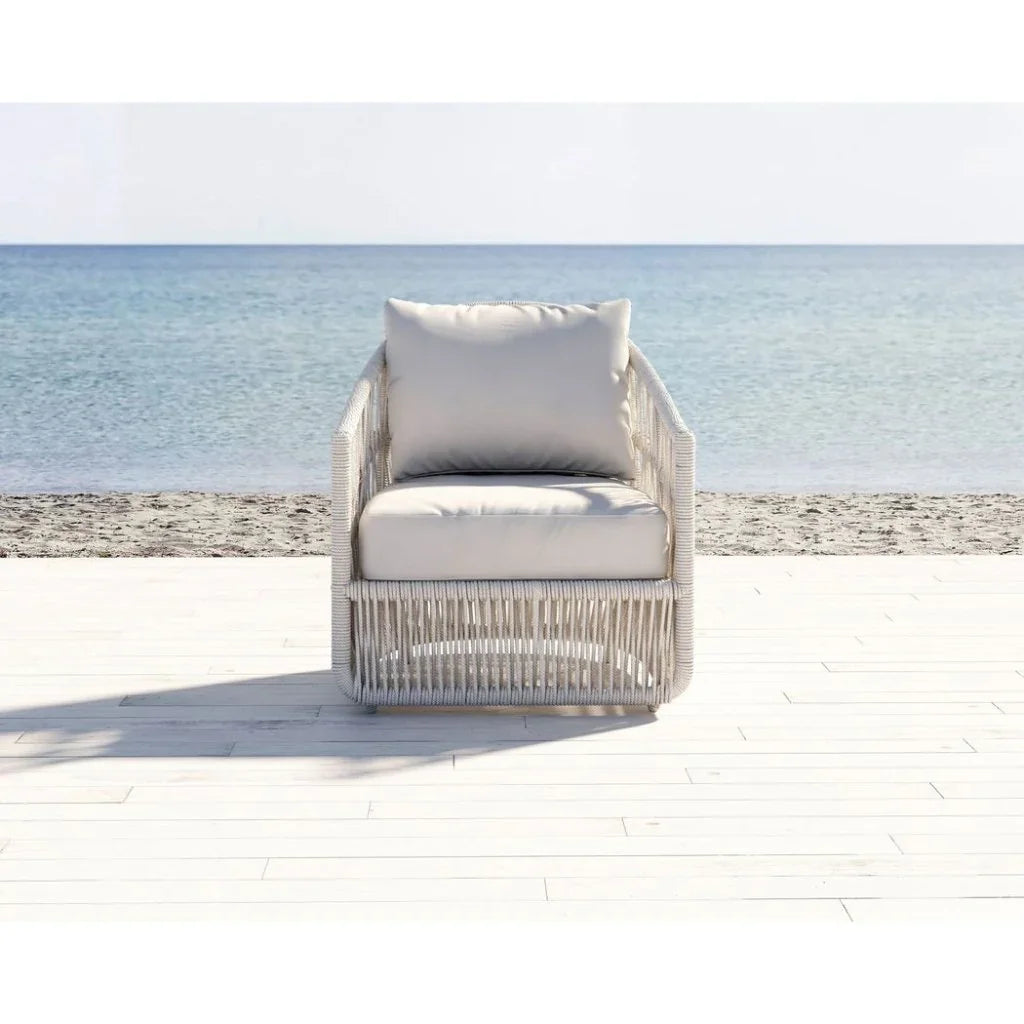 Sunset West Dana Rope Outdoor Club Chair