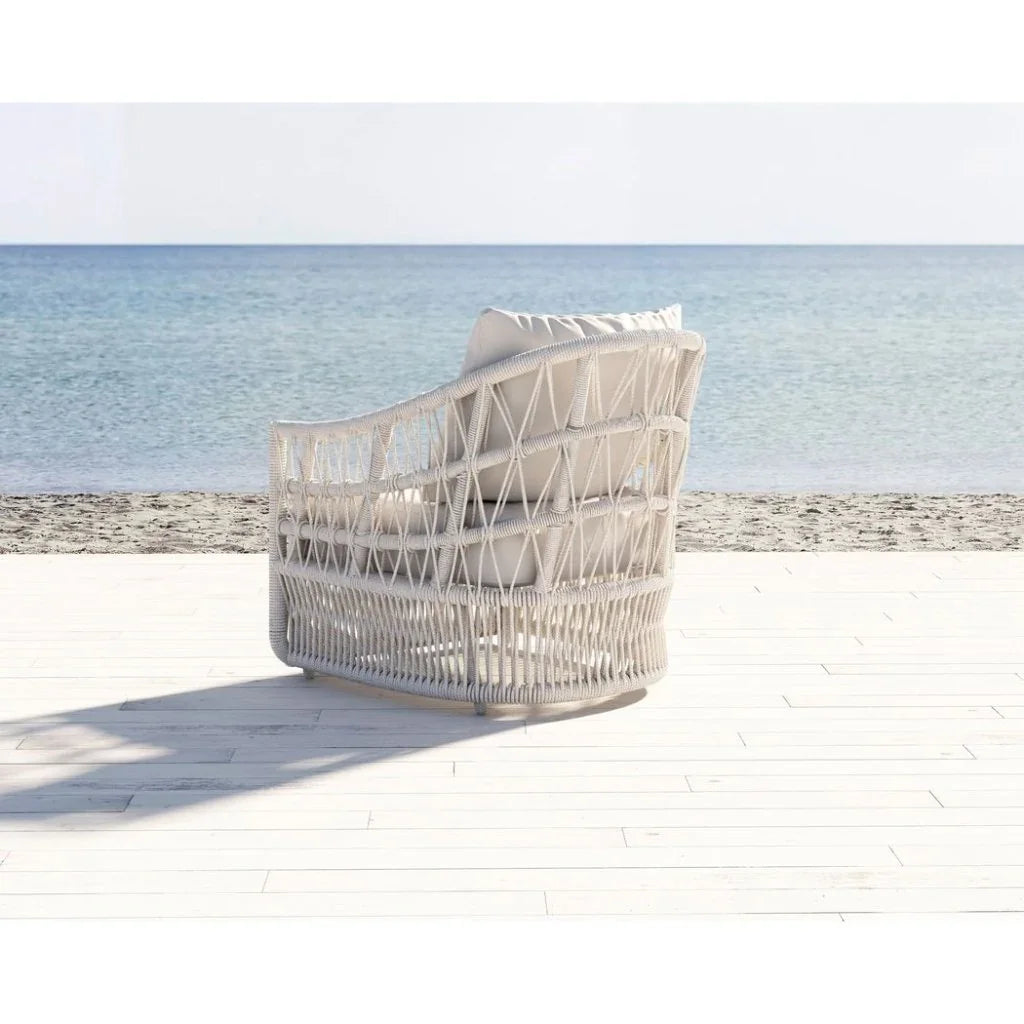 Sunset West Dana Rope Outdoor Club Chair