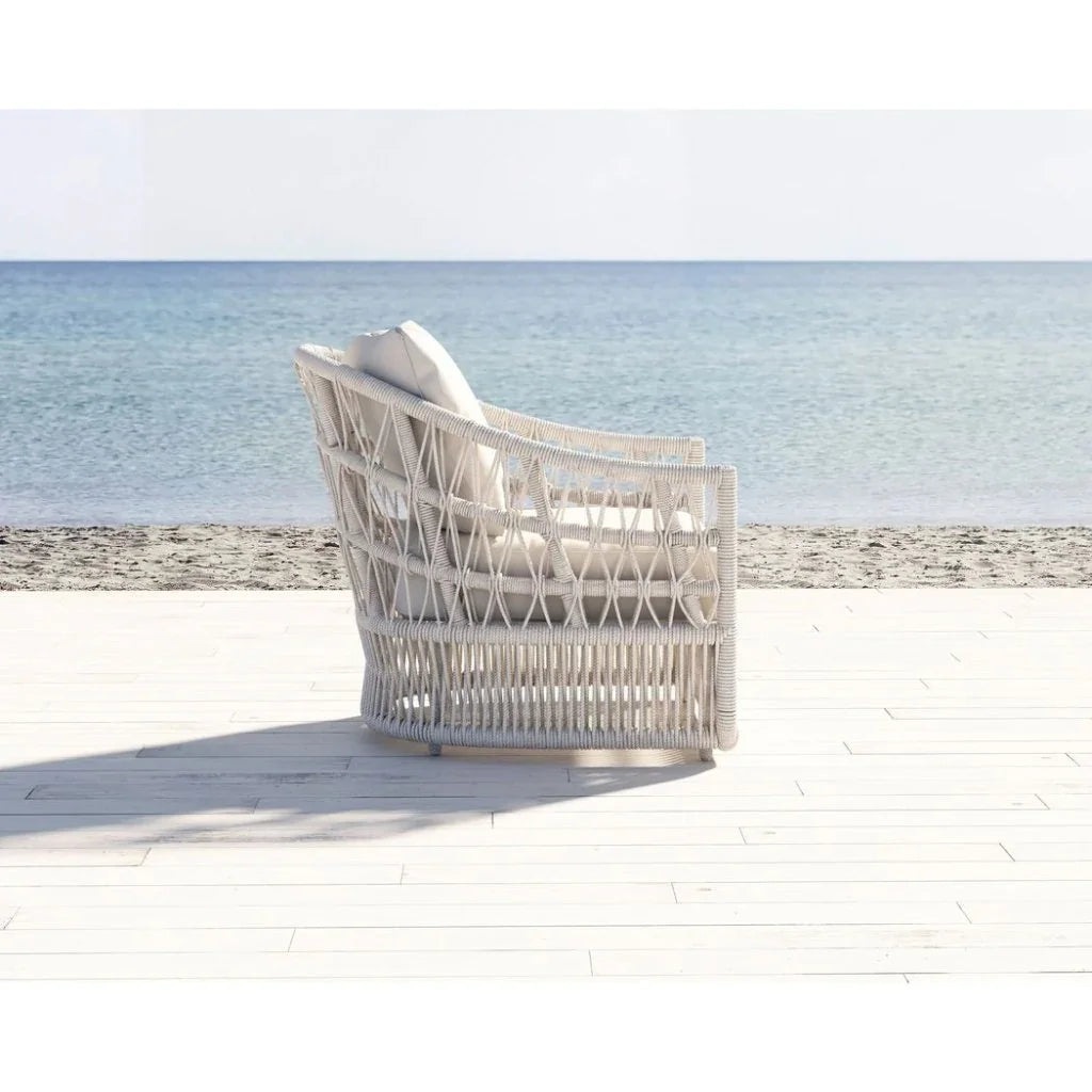 Sunset West Dana Rope Outdoor Club Chair