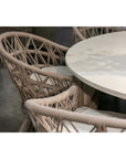 Sunset West Dana Rope Outdoor Dining Chair 2PC