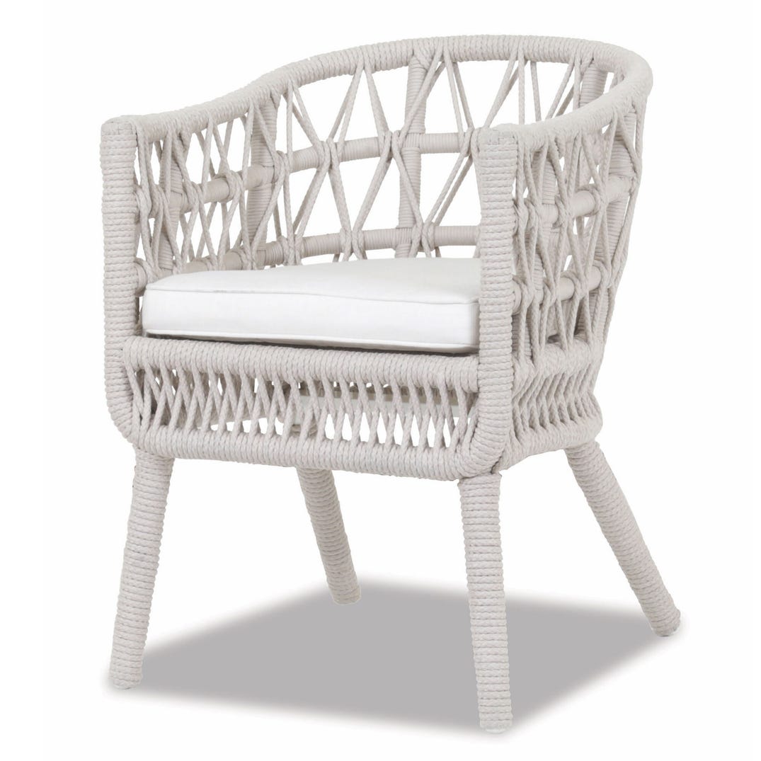 Sunset West Dana Rope Outdoor Dining Chair 2PC