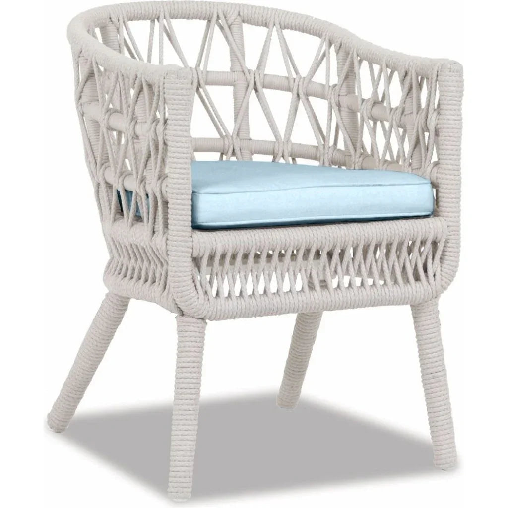 Sunset West Dana Rope Outdoor Dining Chair 2PC