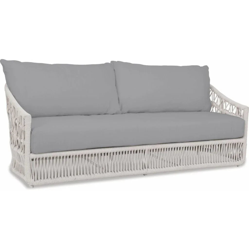 Sunset West Dana Rope Sunbrella Outdoor Couch