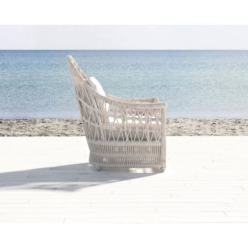 Sunset West Dana Rope Weather-Resistant Outdoor Chair