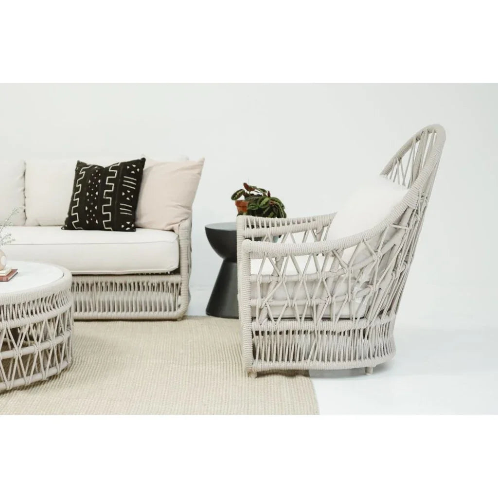 Sunset West Dana Rope Weather-Resistant Outdoor Chair