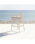 Sunset West Dana Rope Weatherproof Outdoor Bar Stool