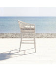 Sunset West Dana Rope Weatherproof Outdoor Bar Stool