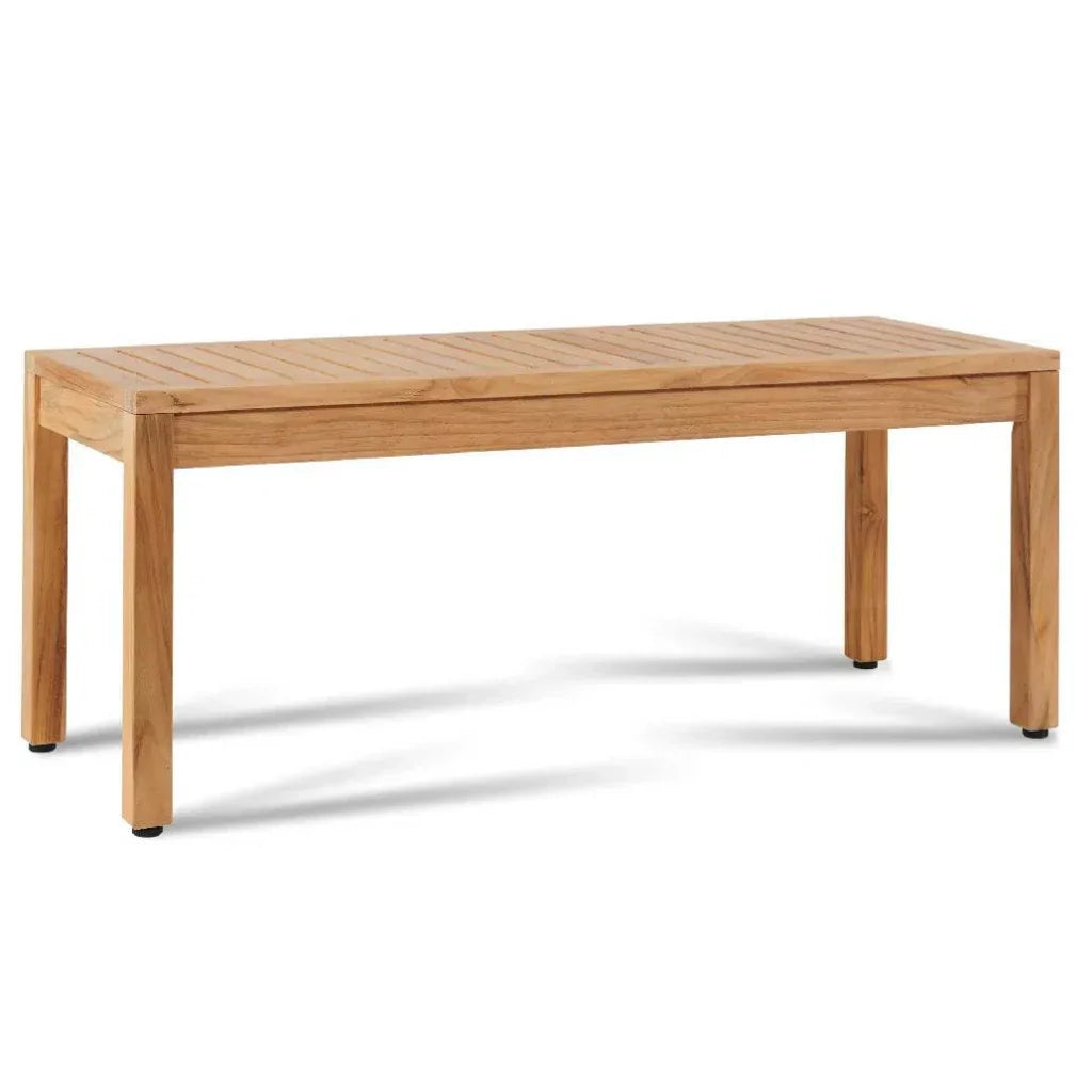 HiTeak Dane 2-Person Teak Outdoor Bench