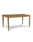HiTeak Del Ray Teak Patio Rectangular Dining Set 7PC