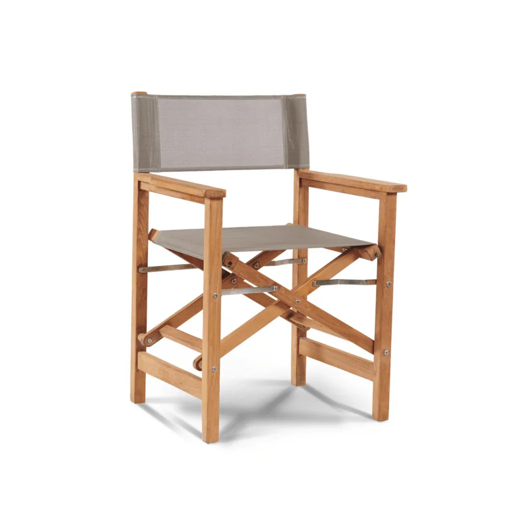 HiTeak Del Ray Teak Patio Square Dining Set 5PC