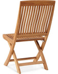 HiTeak Devon Teak Folding Side Chair