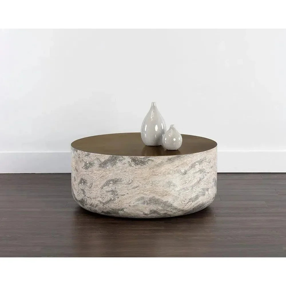SUNPAN Diaz Outdoor Round Coffee Table