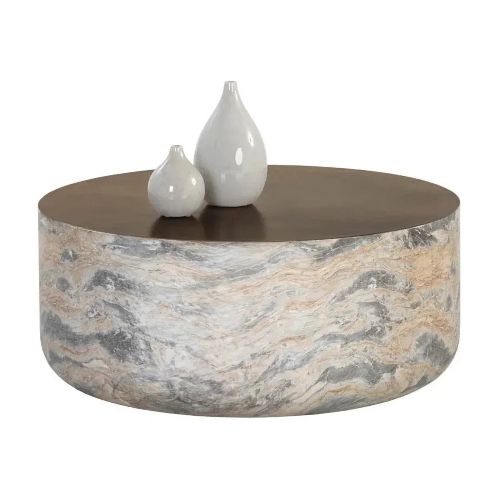 SUNPAN Diaz Outdoor Round Coffee Table