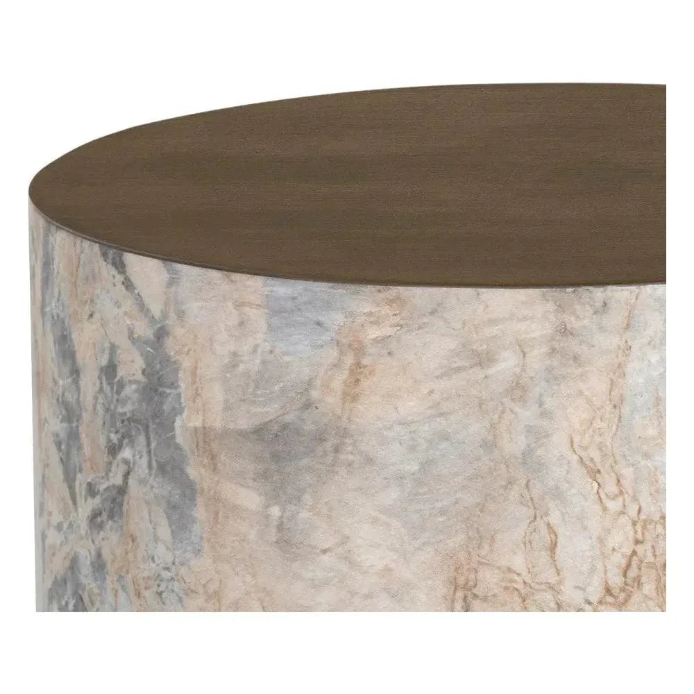 SUNPAN Diaz Outdoor Round End Table