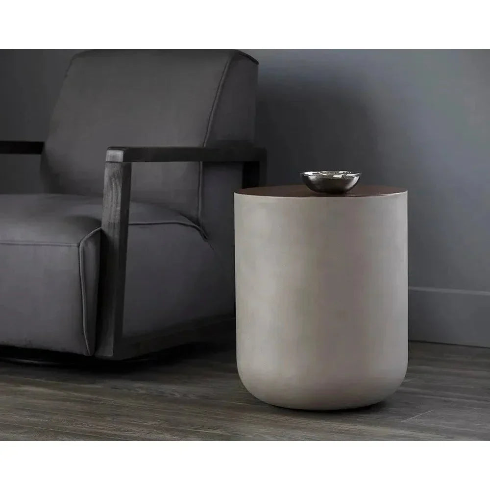 SUNPAN Diaz Outdoor Round End Table