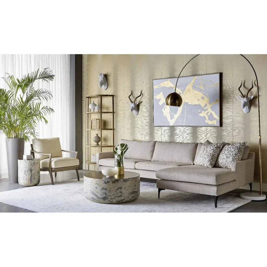 SUNPAN Diaz Outdoor Round End Table