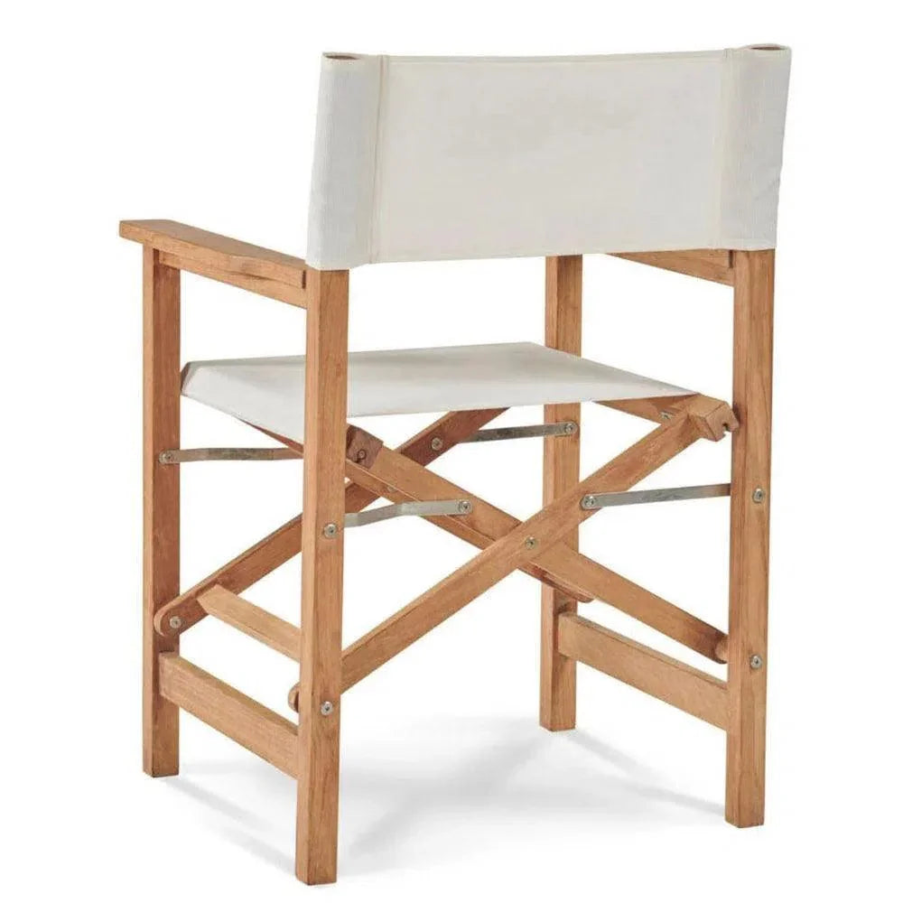 HiTeak Director Teak Folding Outdoor Folding Armchair