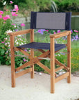 HiTeak Director Teak Folding Outdoor Folding Armchair