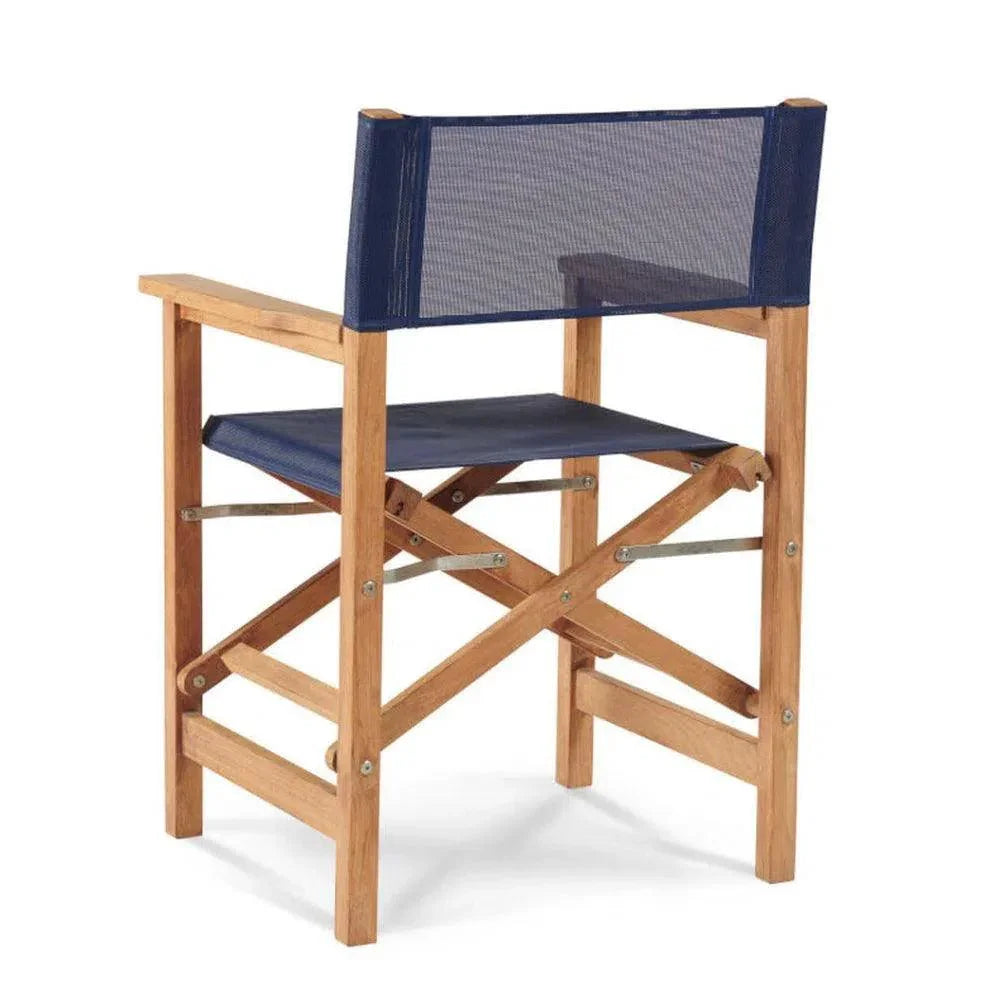 HiTeak Director Teak Folding Outdoor Folding Armchair