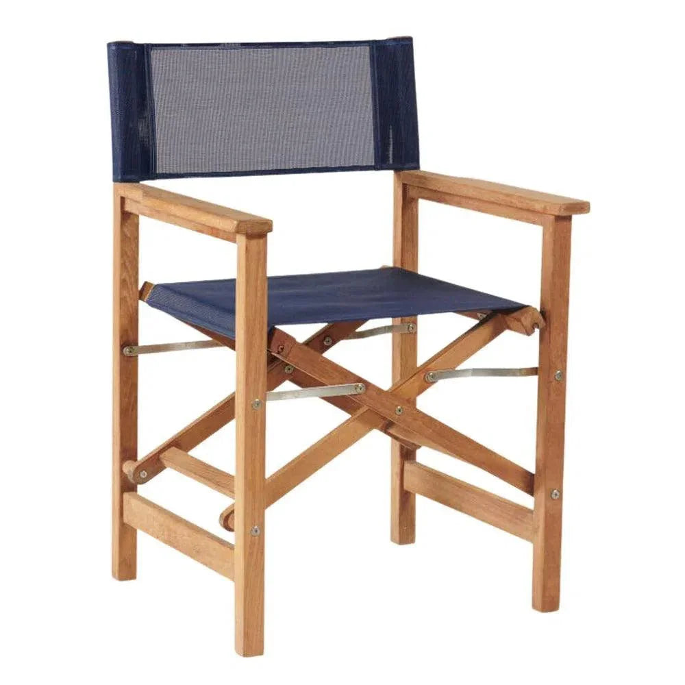 HiTeak Director Teak Folding Outdoor Folding Armchair