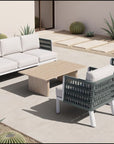 Zuo Modern Duna Aluminum Outdoor Coffee Table