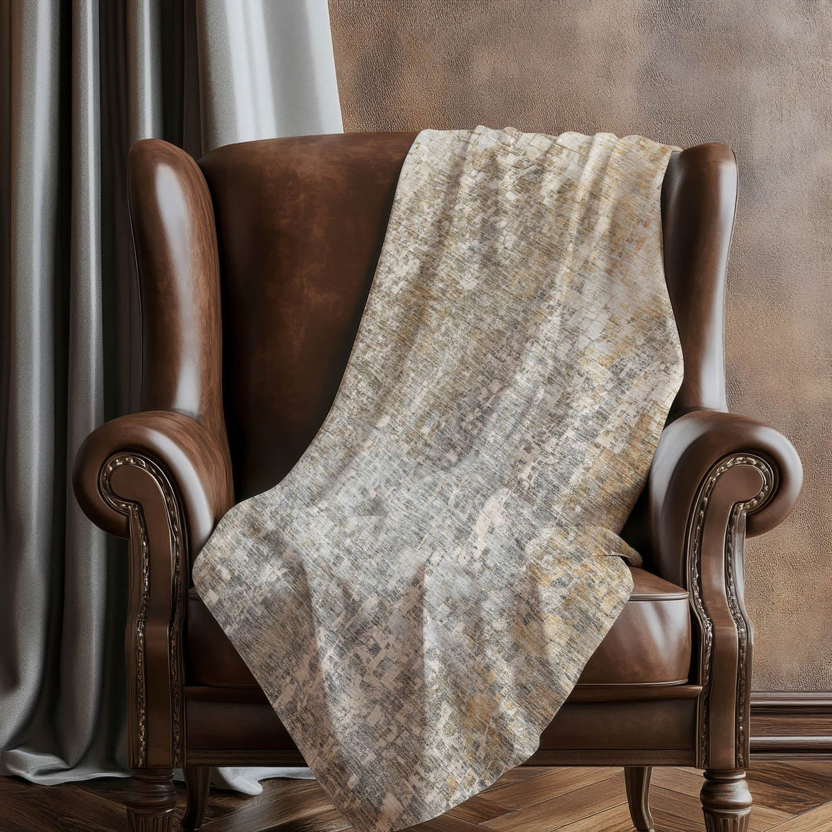 Addison Rugs Dust Echo Beige Washable Indoor-Outdoor Rug