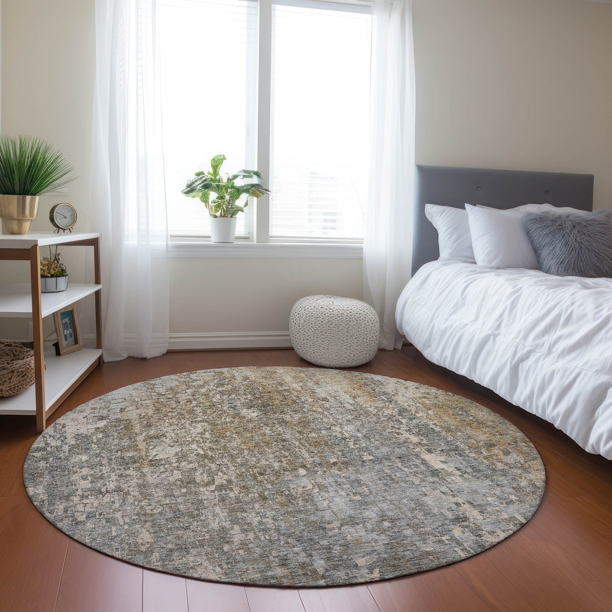 Addison Rugs Dust Echo Beige Washable Indoor-Outdoor Rug