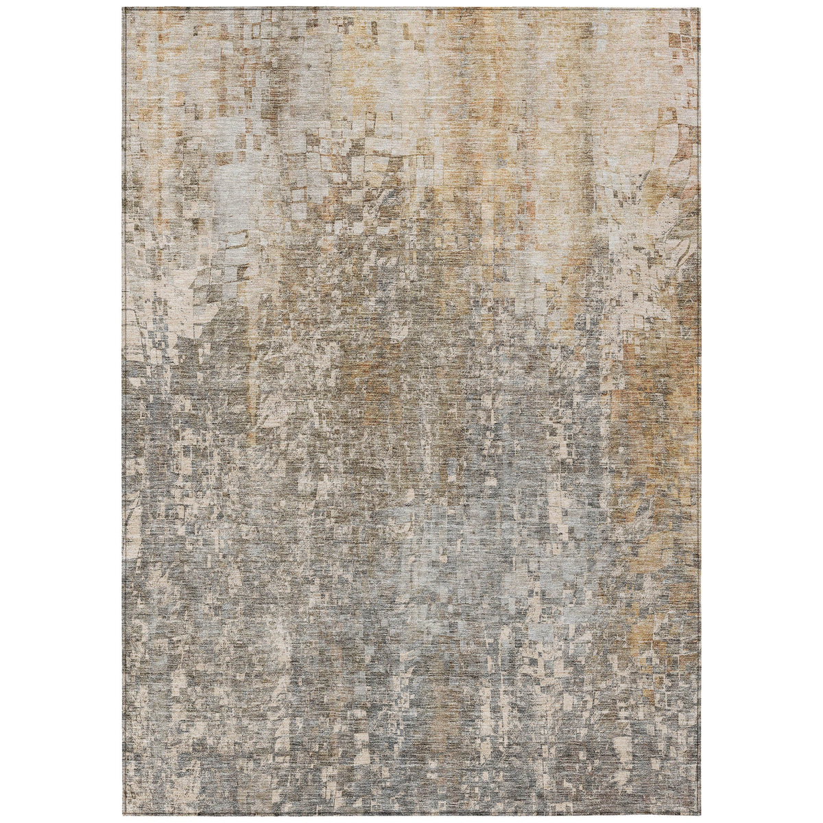 Addison Rugs Dust Echo Beige Washable Indoor-Outdoor Rug