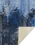Addison Rugs Dust Echo Blue Washable Indoor-Outdoor Rug