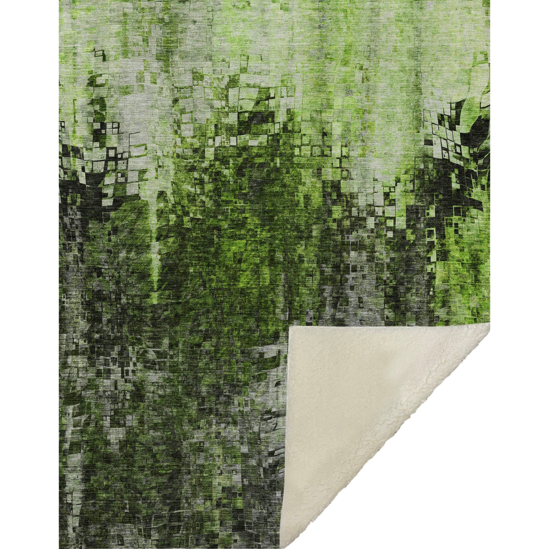 Addison Rugs Dust Echo Green Washable Indoor-Outdoor Rug