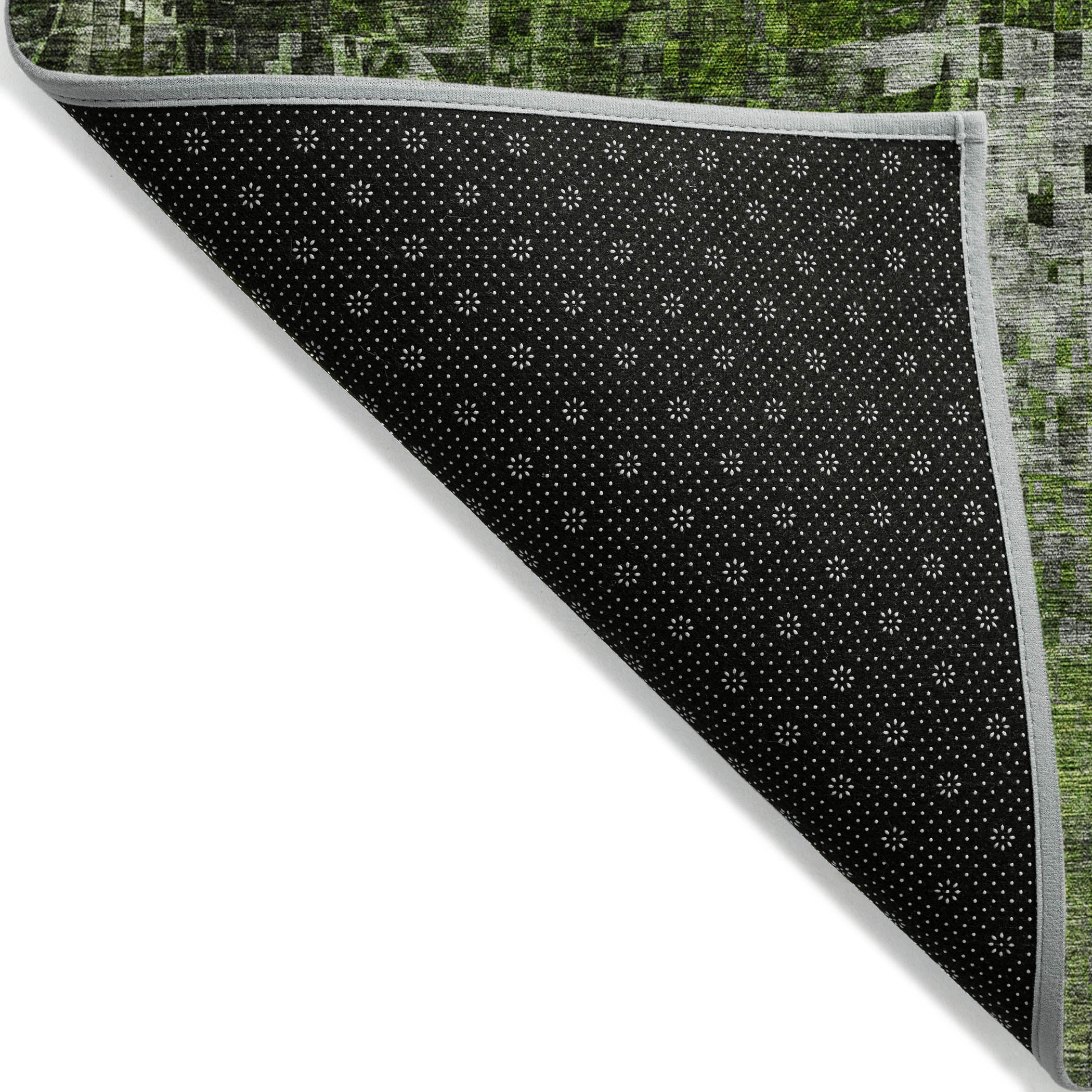 Addison Rugs Dust Echo Green Washable Indoor-Outdoor Rug