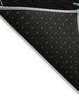 LOOMLAN Rugs Elain Black Washable Indoor-Outdoor Rug