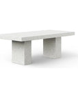 Elcor Concrete Made Outdoor Dining Table-Outdoor Dining Tables-Urbia-82.75" W-LOOMLAN