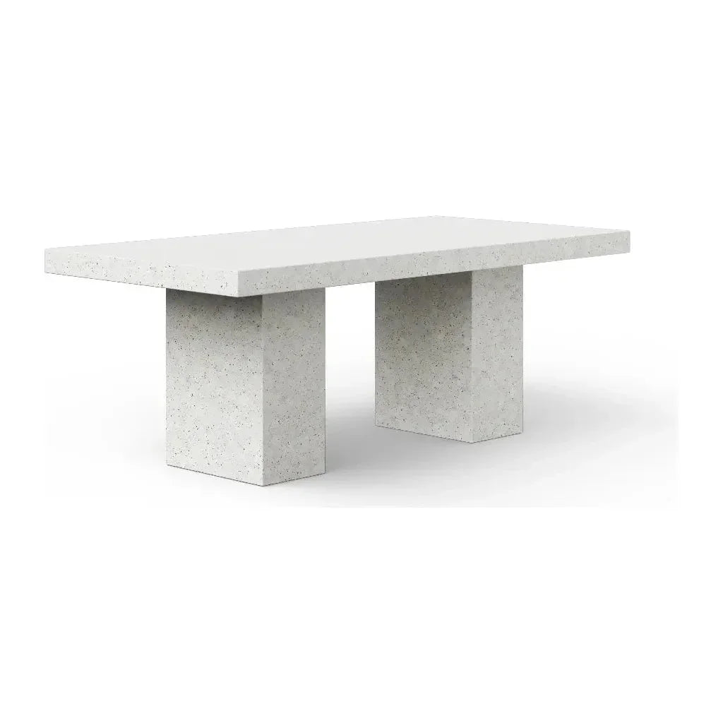 Elcor Concrete Outdoor Counter Height Table-Outdoor Dining Tables-Urbia-95&quot; W-LOOMLAN