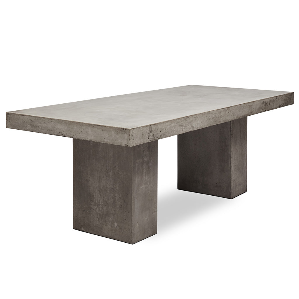 Elcor Fiber Reinforced Concrete Rectangular Dining Table