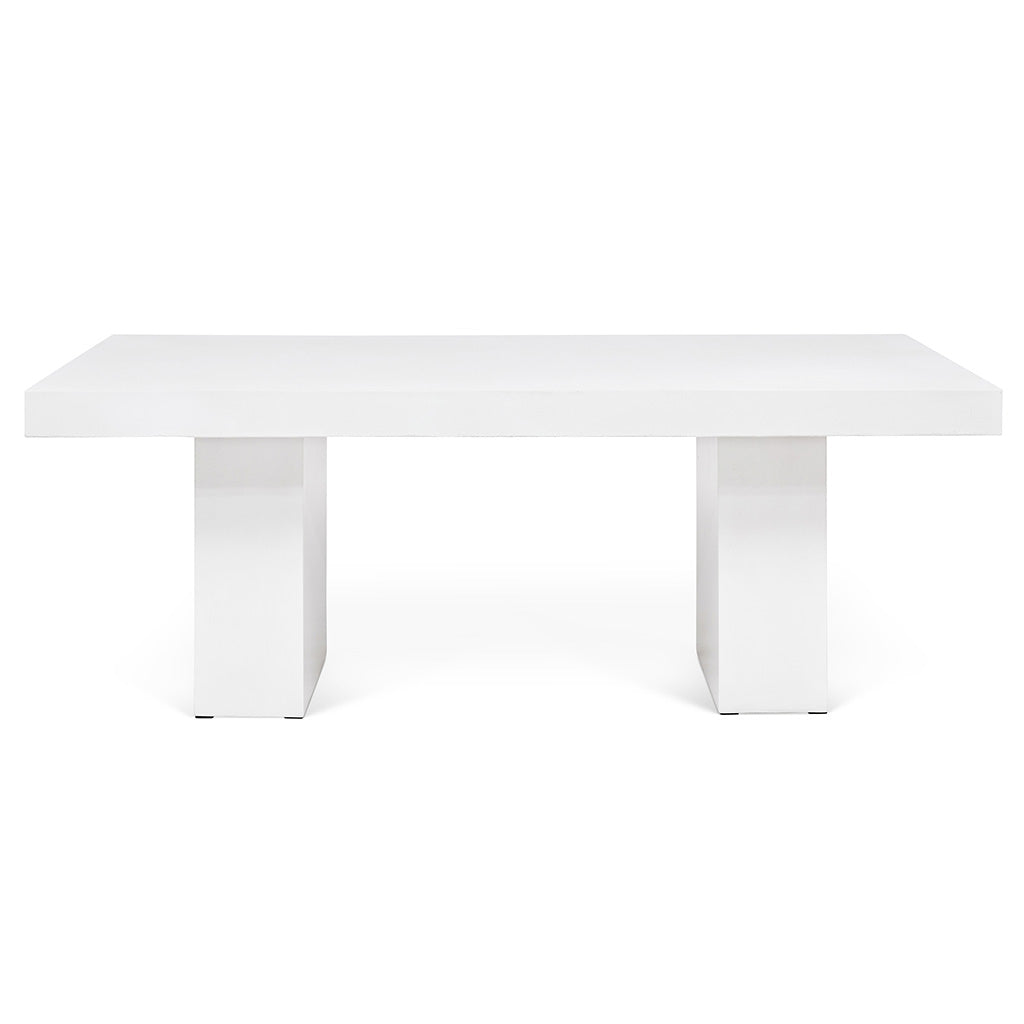 Elcor Fiber Reinforced Concrete Rectangular Dining Table