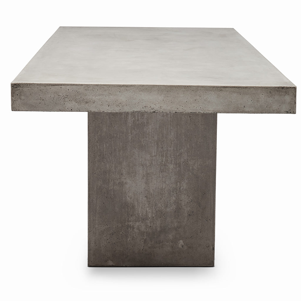 Elcor Fiber Reinforced Concrete Rectangular Dining Table