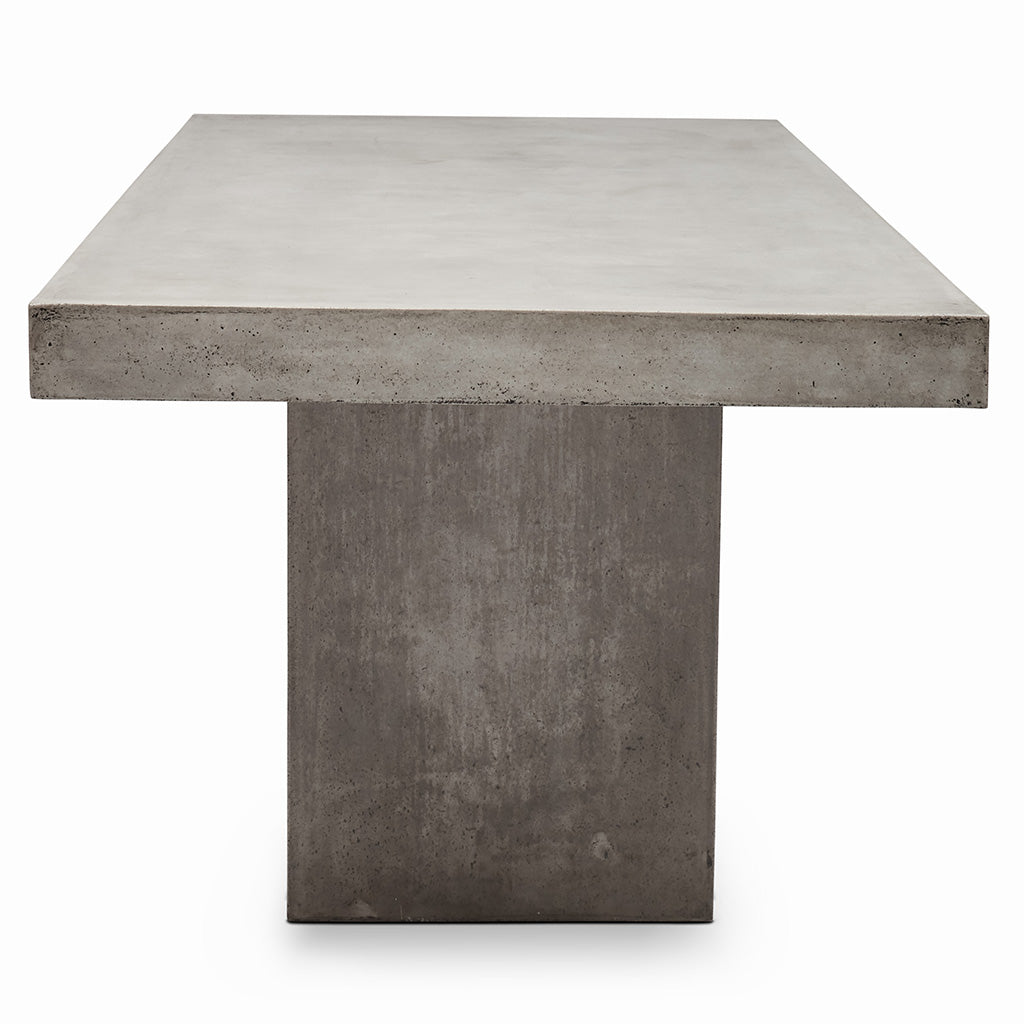 Elcor Fiber Reinforced Concrete Rectangular Dining Table