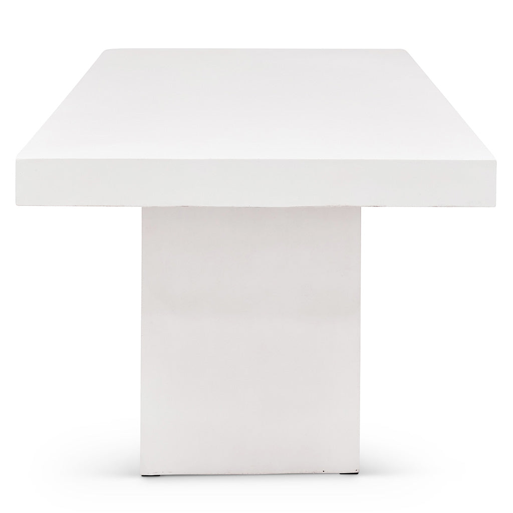 Elcor Fiber Reinforced Concrete Rectangular Dining Table